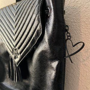 Victoria's Secret Small Black Backpack / Purse